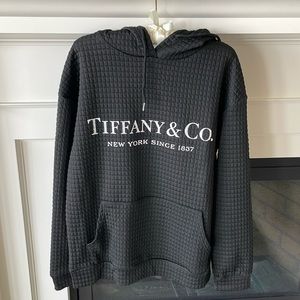 Tiffany and Co Quilted Womens Hoodie, Medium NWOT